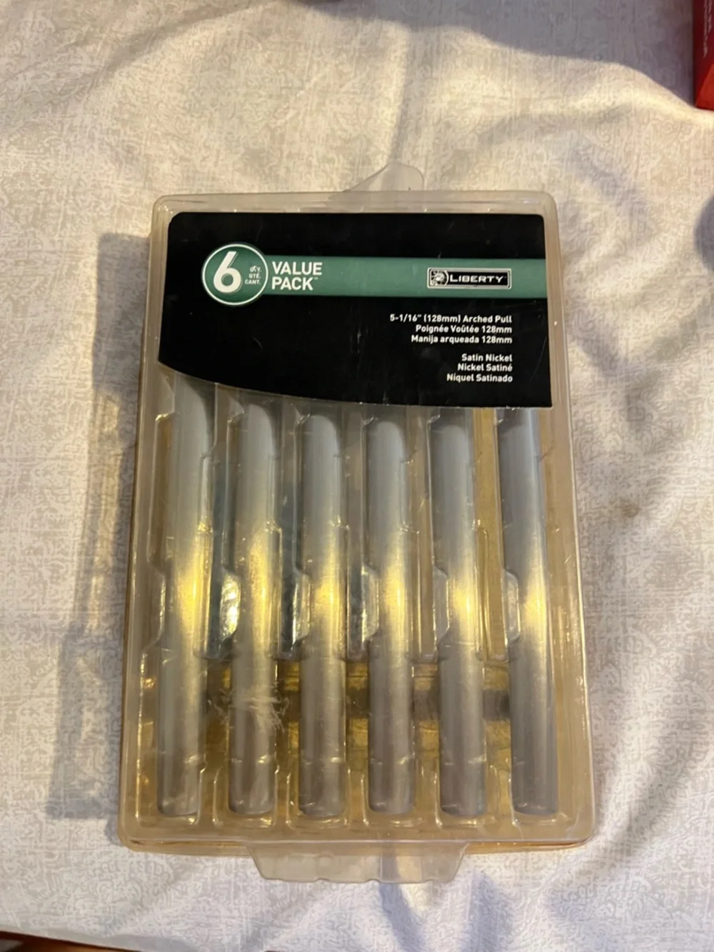 Value Pack 6-Count; Accessories Kit Parts for drawer handles